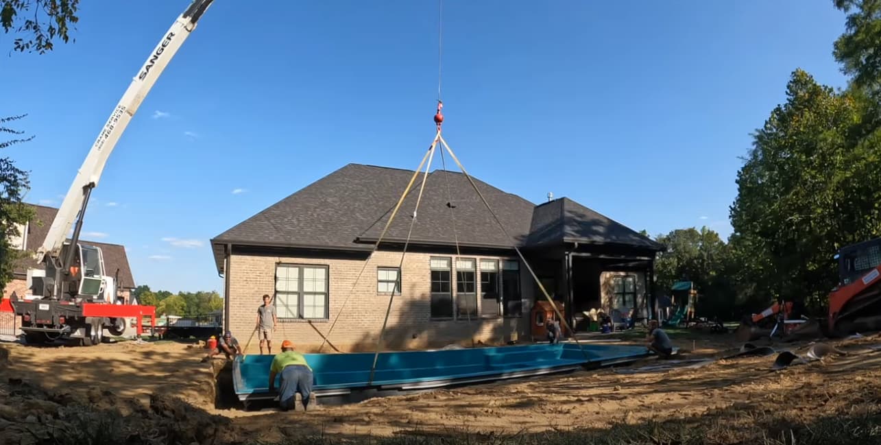 Image of fiberglass pools