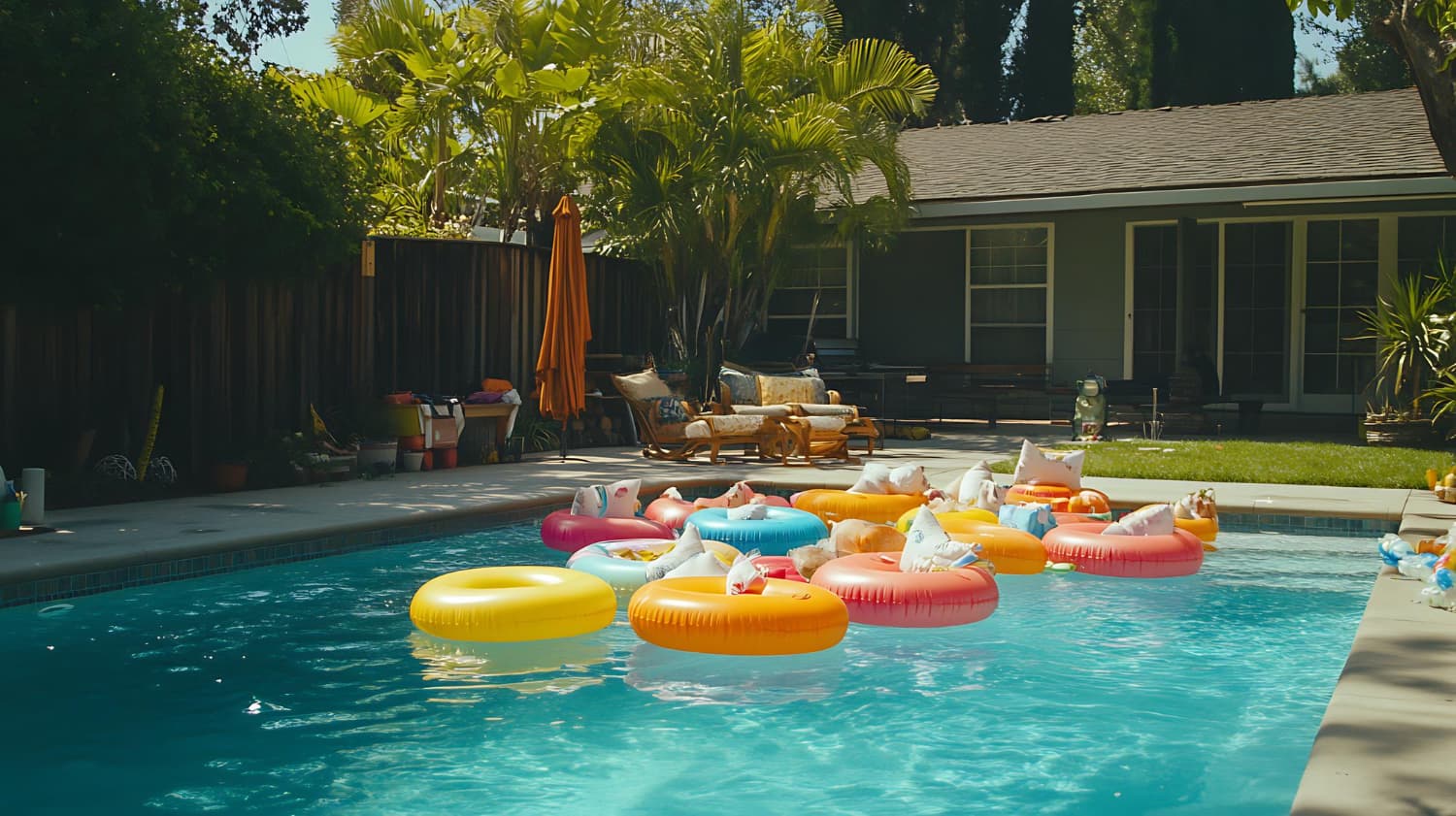 Image of pool builders