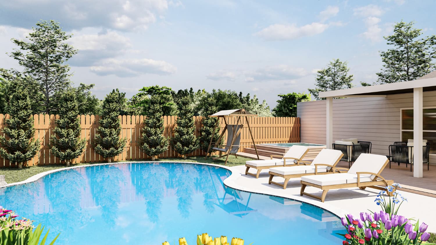 Image of inground pools Process